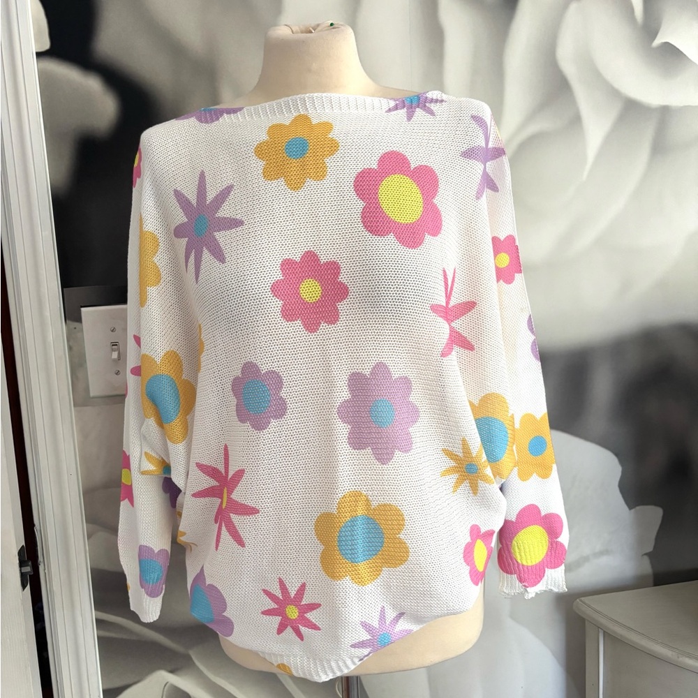 No brand floral top